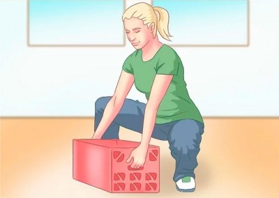 Подъем корзины для тренировки спины